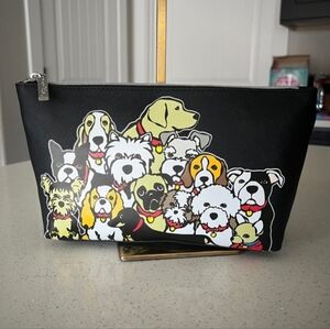 Marc Tetro Black Cosmetic Bag, NWOT